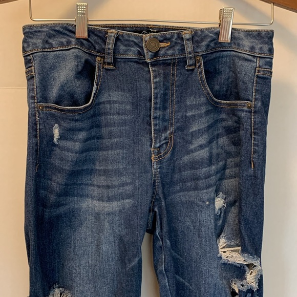 Boom Boom Distressed Jeans Size 9/29 - Picture 3 of 10